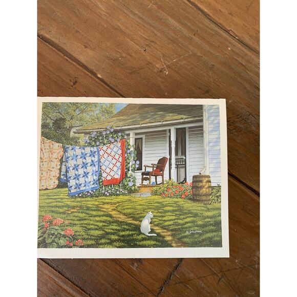 1990s Greeting Card Ephemera Anne Geddes, Photography John Sloane Summer Place - Picture 2 of 8